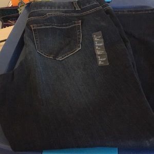NWT Lane Bryant Dark Wash Jeans